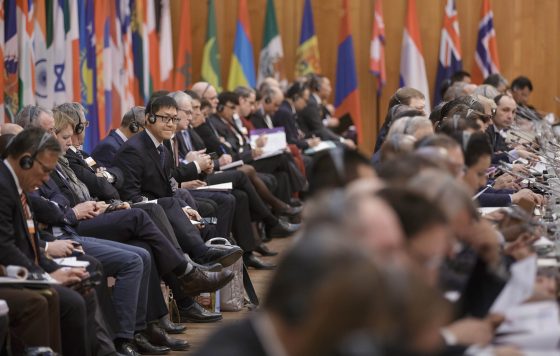 Impressionen aus der Ministerkonferenz im Auswärtigem Amt