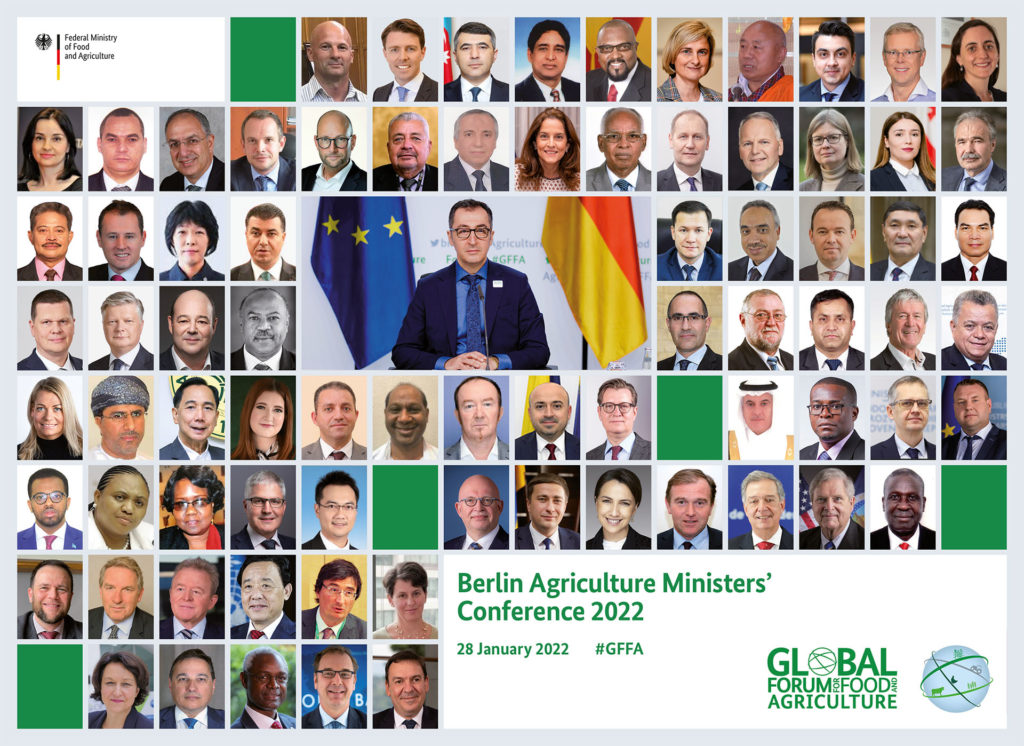 Agricultural Ministers' Conference GFFA 2022